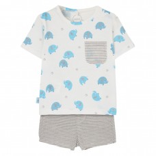 BOBOLI βρεφικό σετ αγόρι 213084-9834 γκρι 